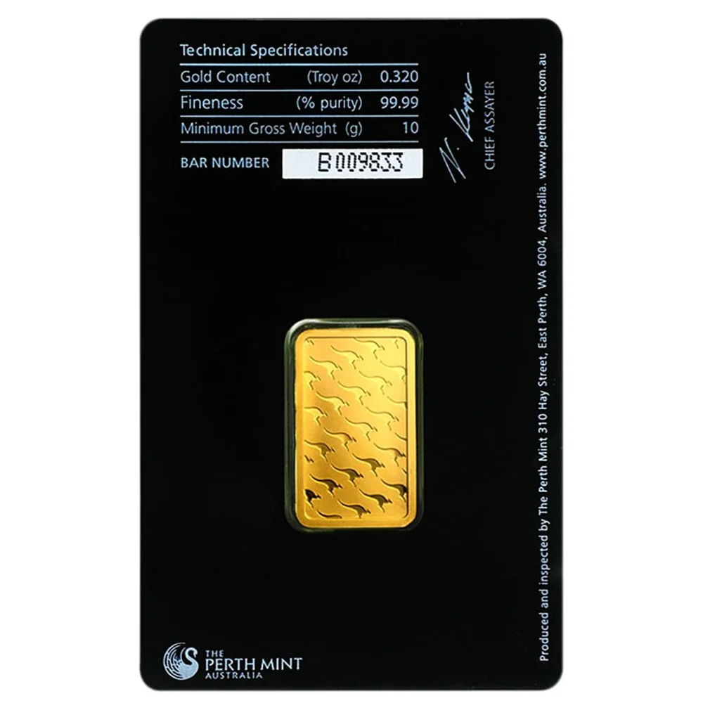 10 Gram Gold Bar Perth