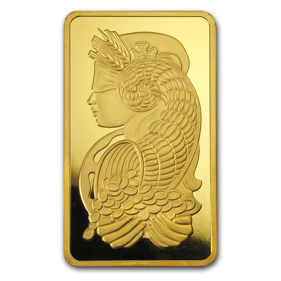 10 oz Gold Bar PAMP