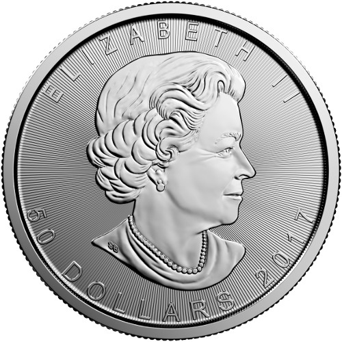 1 oz Platinum Canadian Maple Leaf