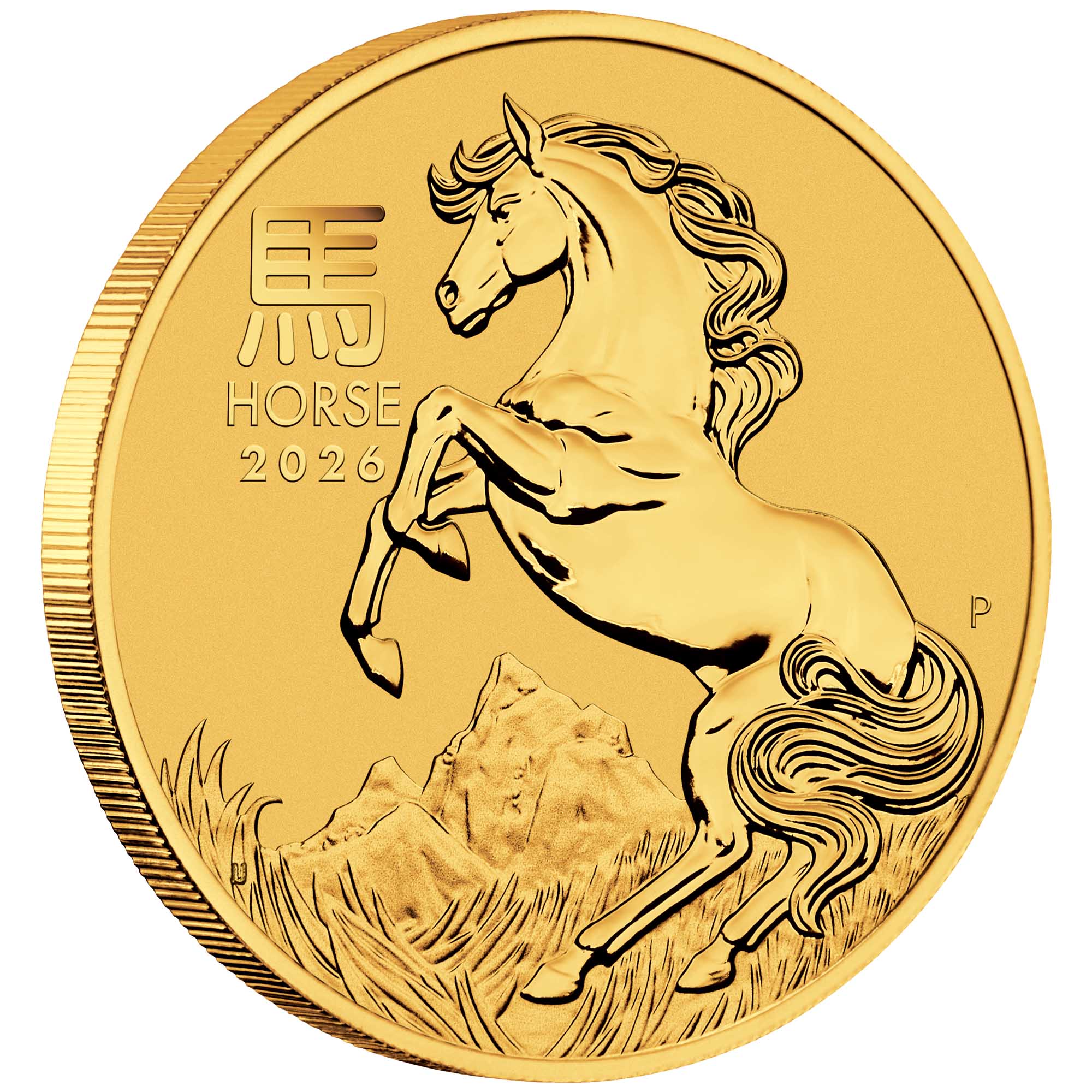 2026 1/4 oz Perth Mint Gold Horse (lunar Series)