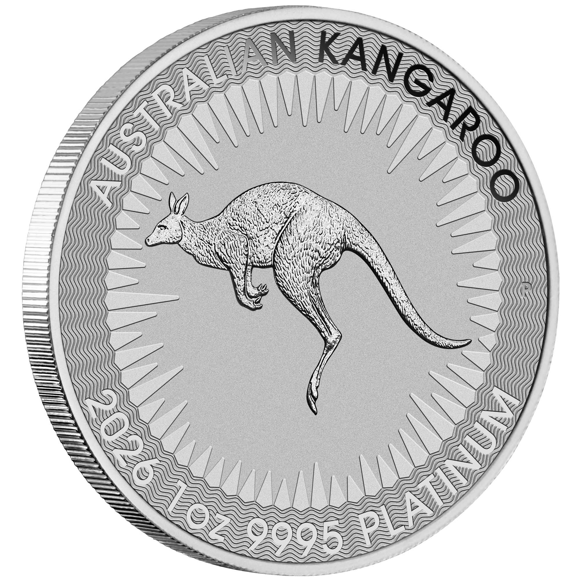 2026 1 oz Australian Platinum Kangaroo